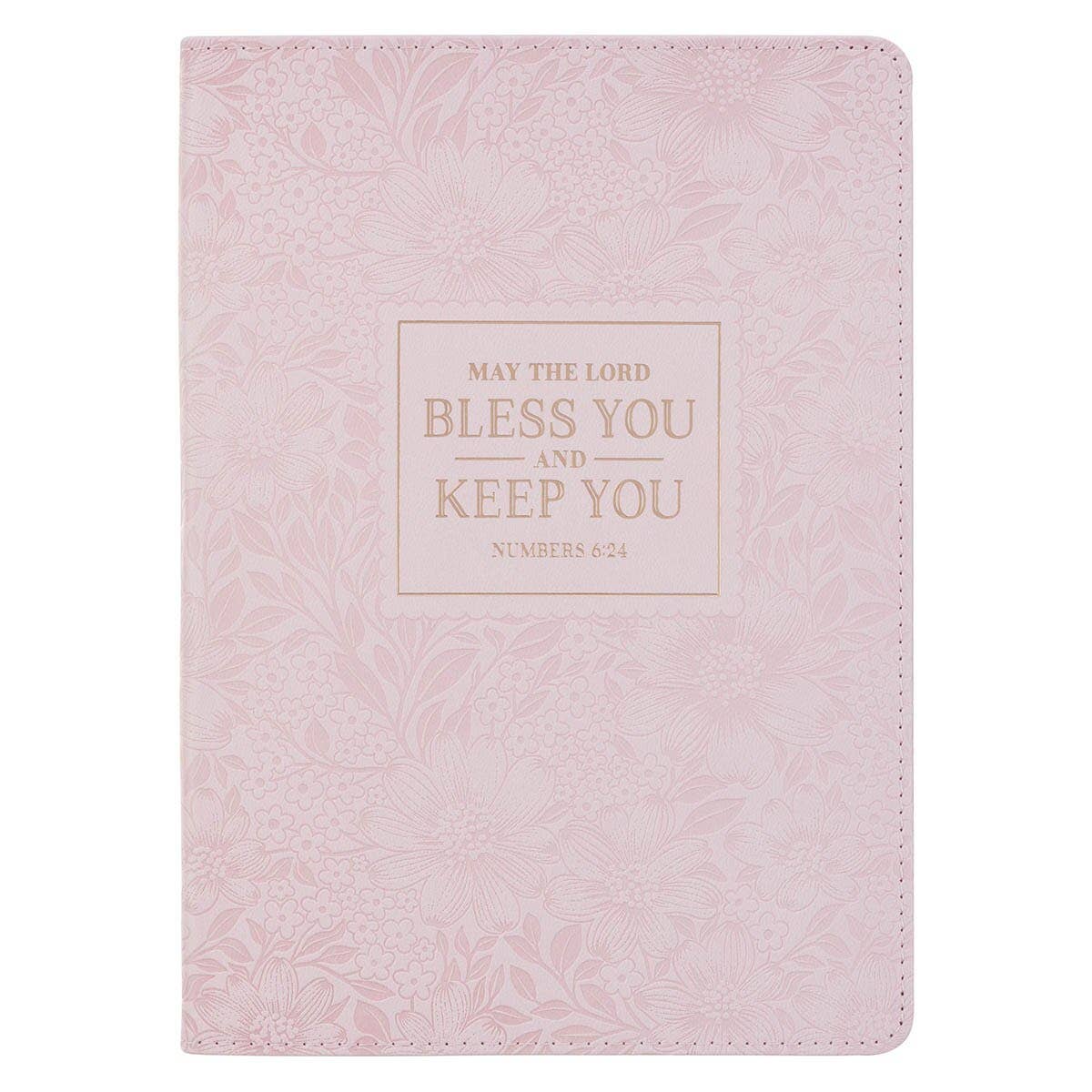 Journal Classic Pink Bless You And Keep You Num. 6:24