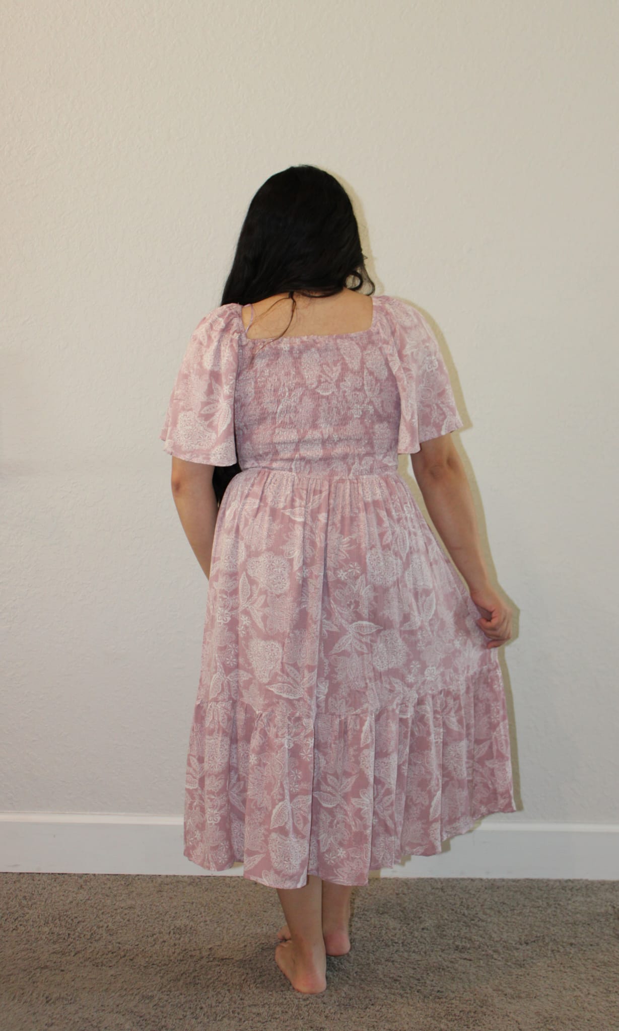 Naomi Smocked Dress