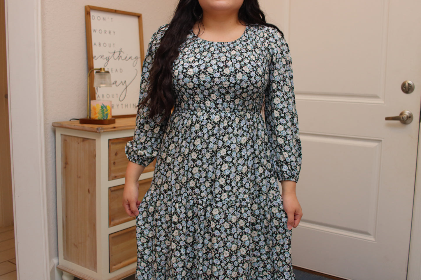 *Restock - Sept. 27th* - Hannah Smocked Midi Dress