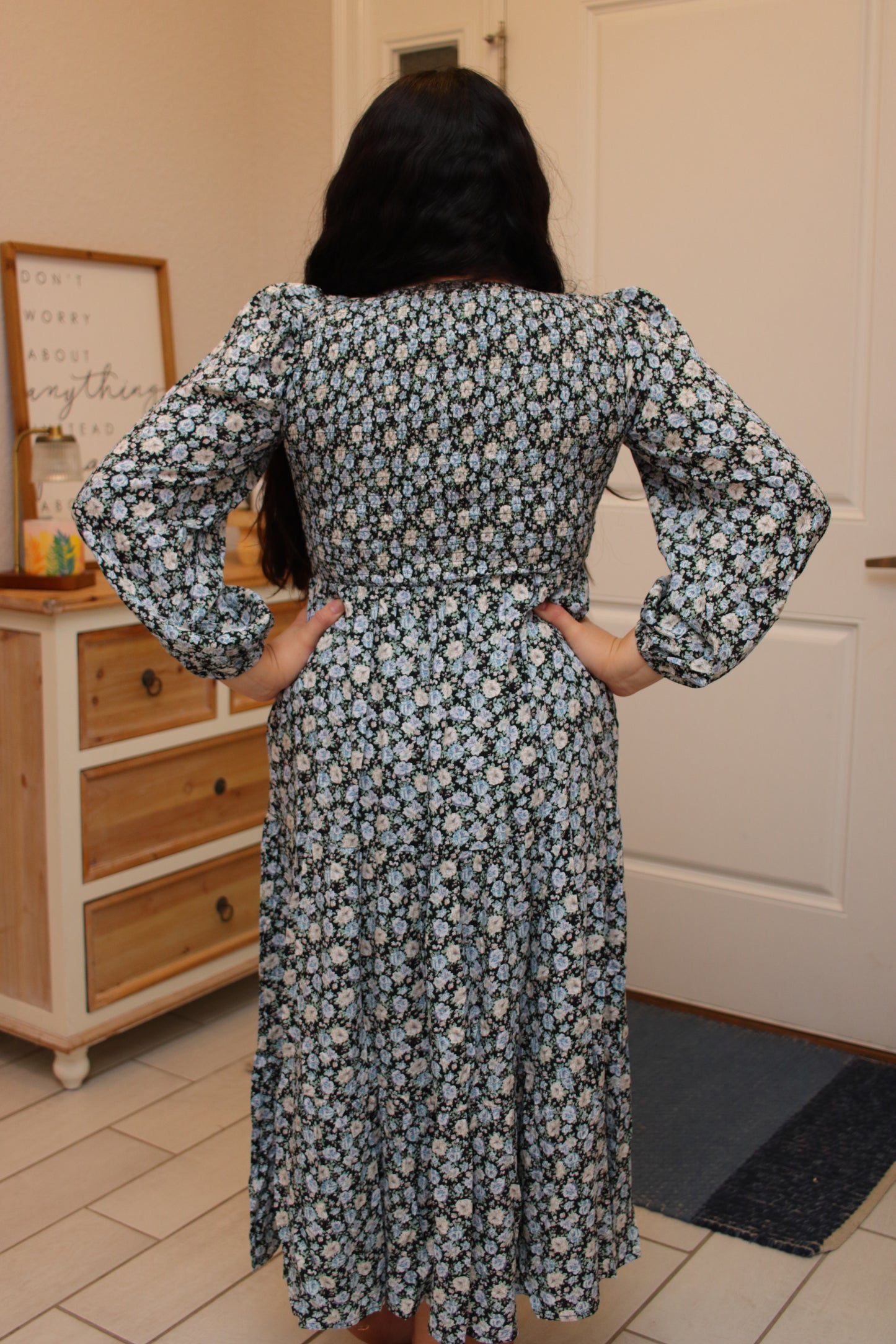 *Restock - Sept. 27th* - Hannah Smocked Midi Dress