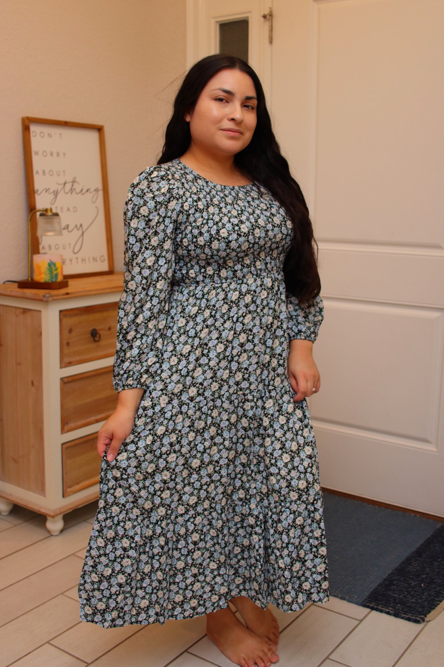 *Restock - Sept. 27th* - Hannah Smocked Midi Dress
