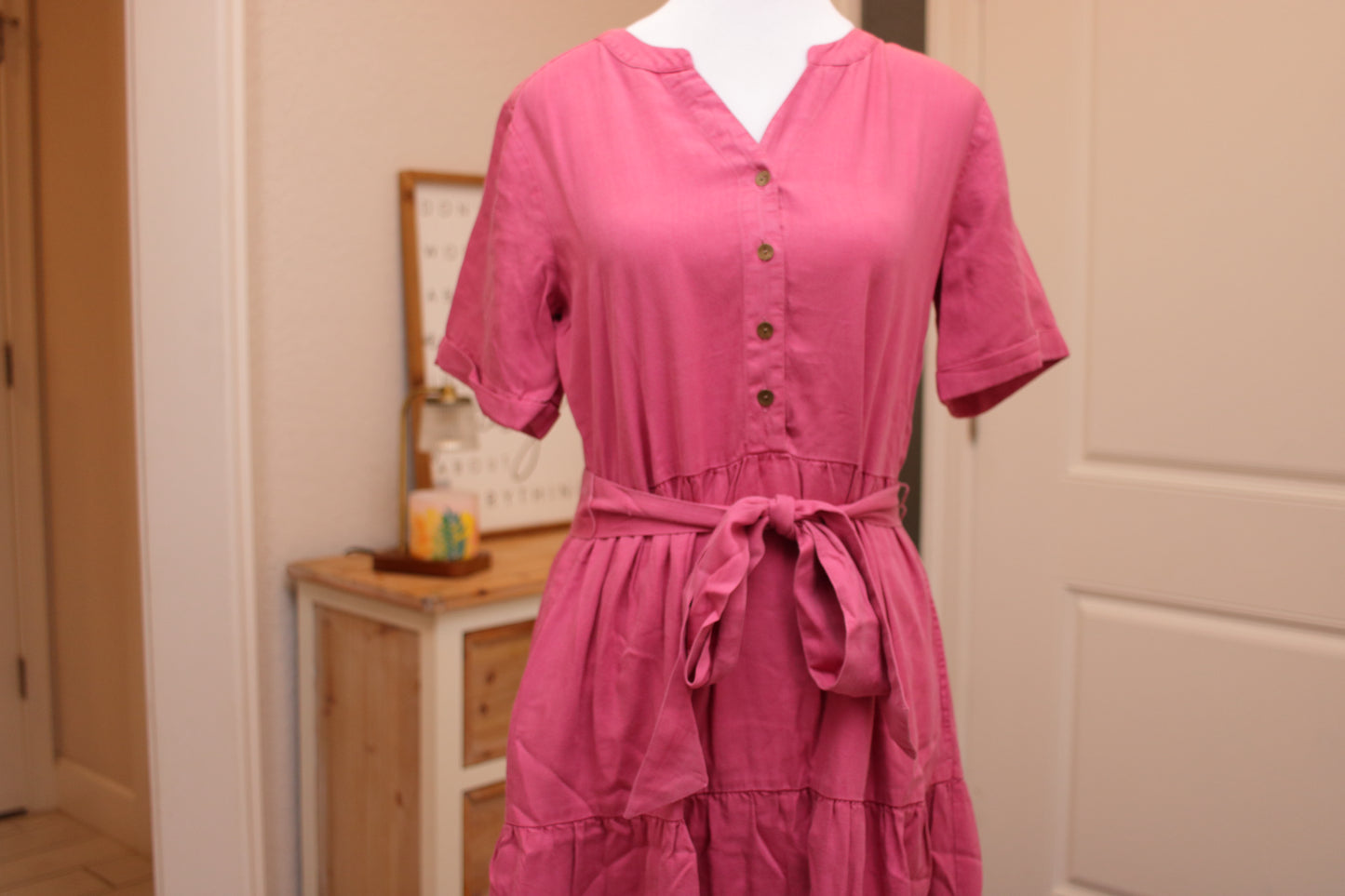 Angela Tiered Midi Dress