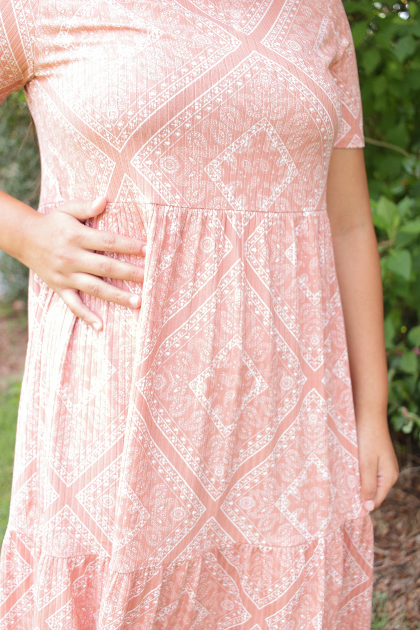 Abigail Bandana Knit Dress