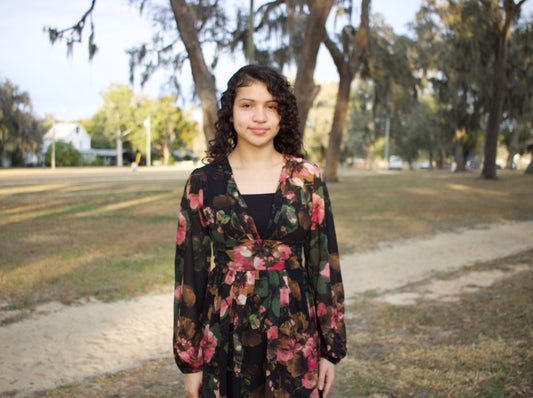 Gentle Garden Maxi Dress