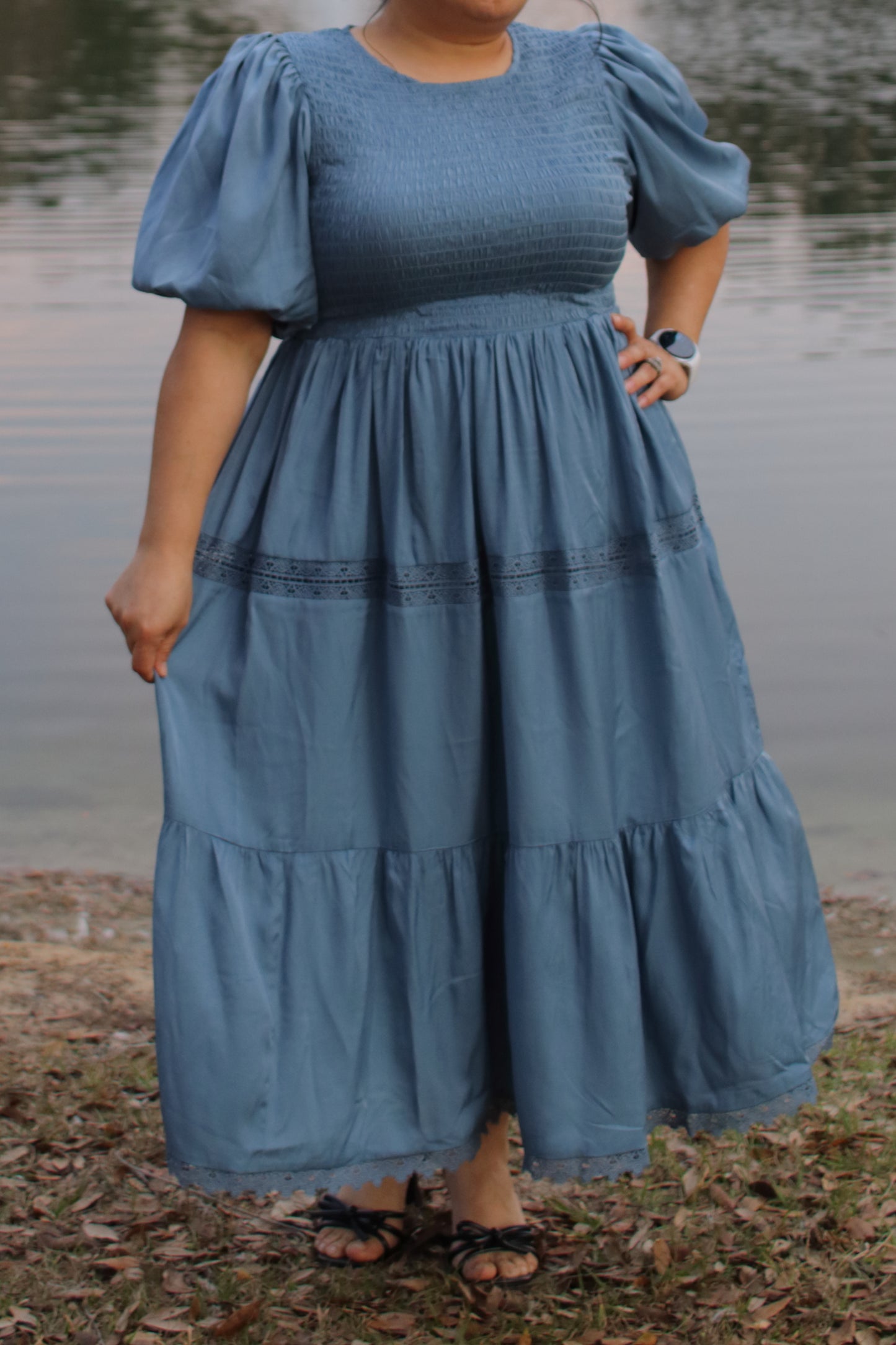 Still Waters Midi Dress