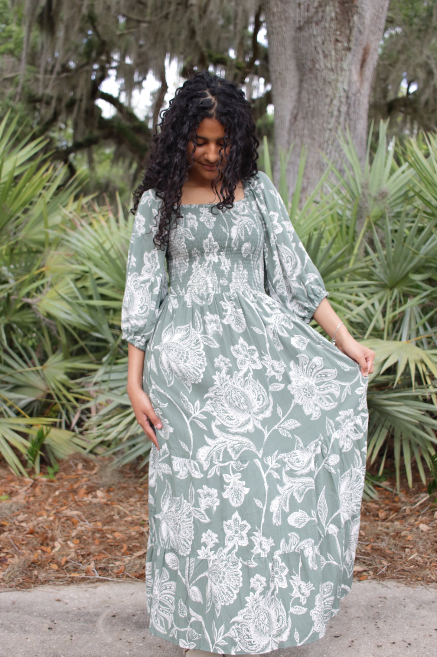 Eden Long Midi Dress