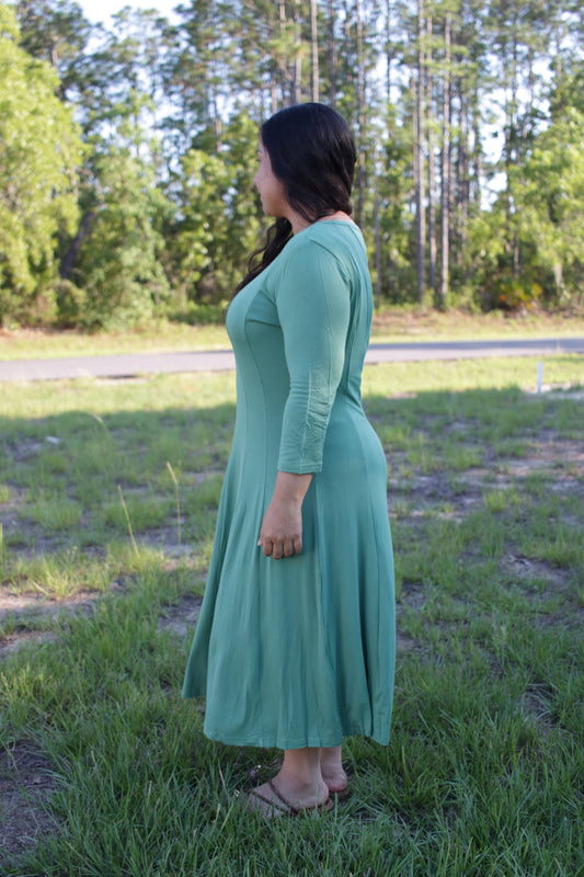 Ever lasting A-Line Flare Midi