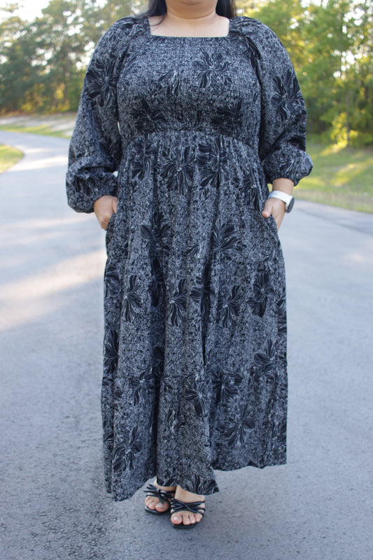 Vilma Moon Midi Dress