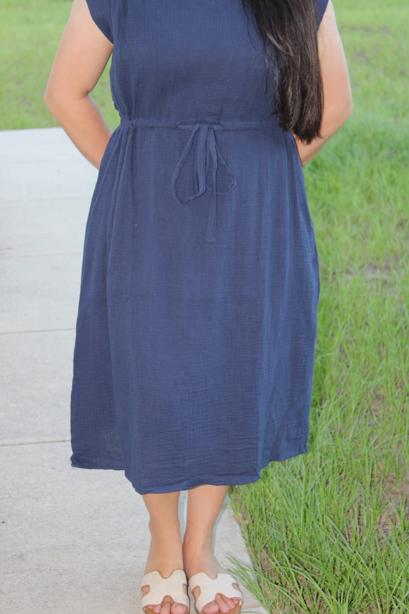 Gloria Short Sleeve Midi Dress