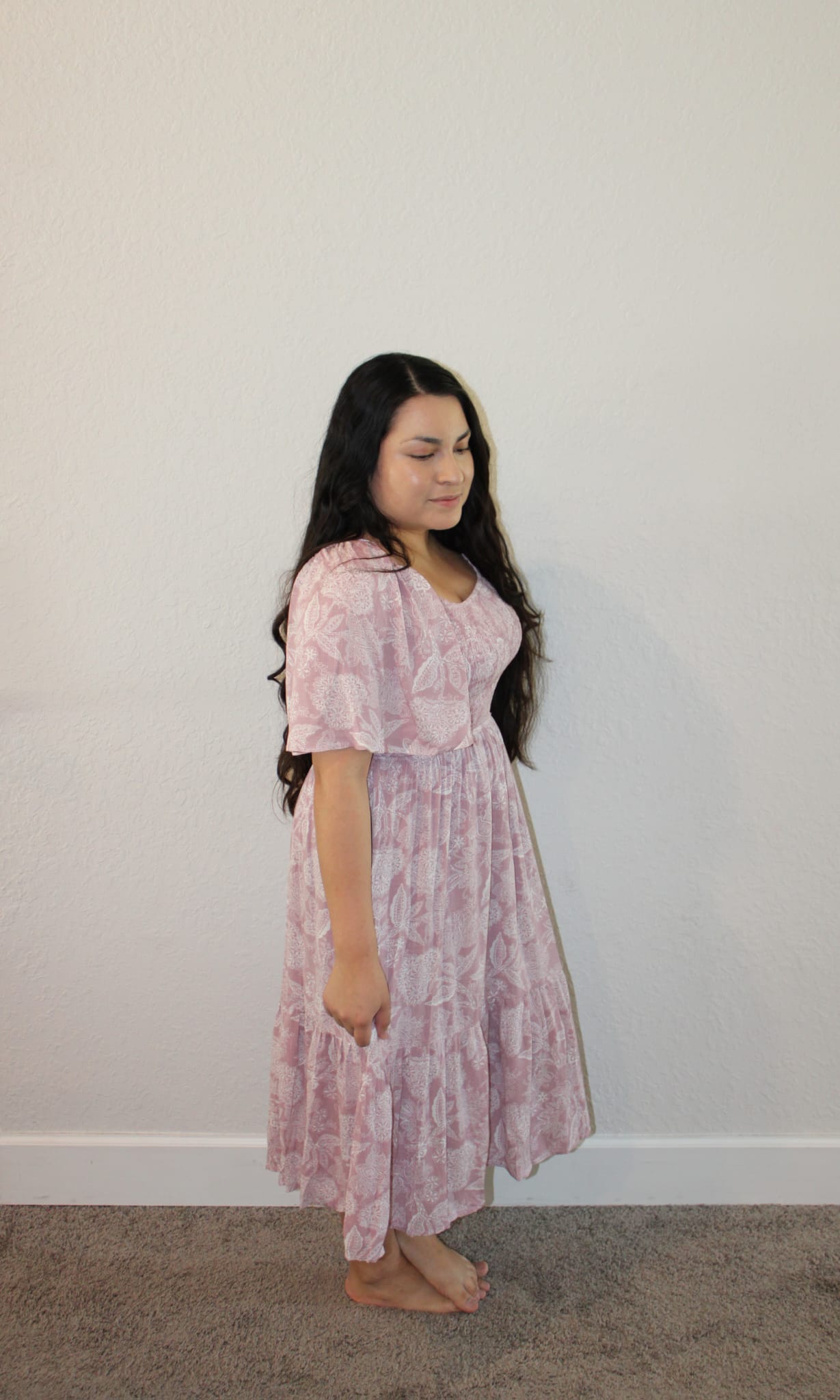 Naomi Smocked Dress