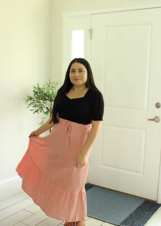 Lydia Tiered Maxi Skirt