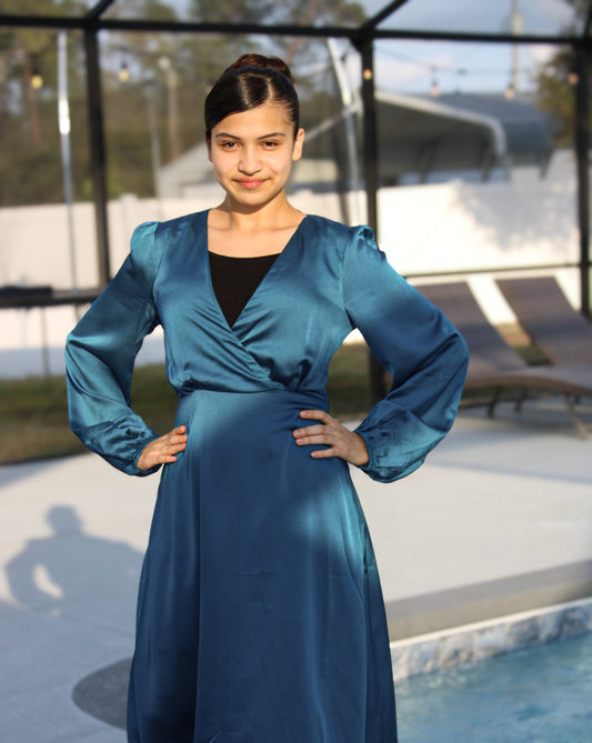 Bernice V-Neck Skater Dress