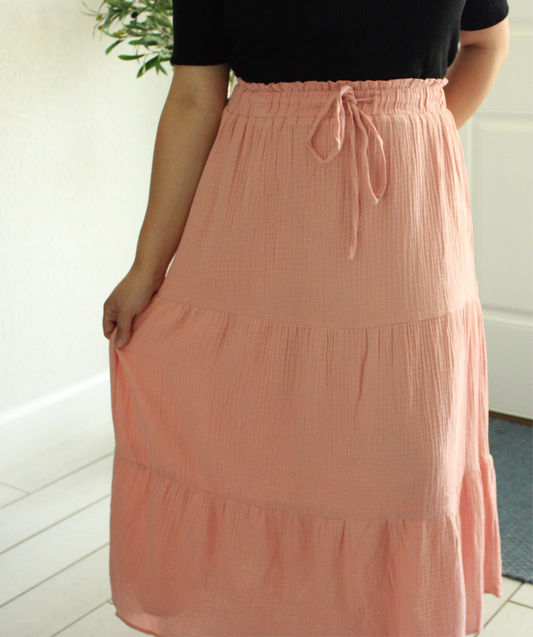 Lydia Tiered Maxi Skirt