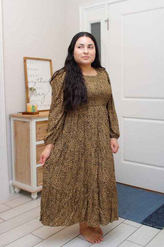 Mila Tiered Midi Dress
