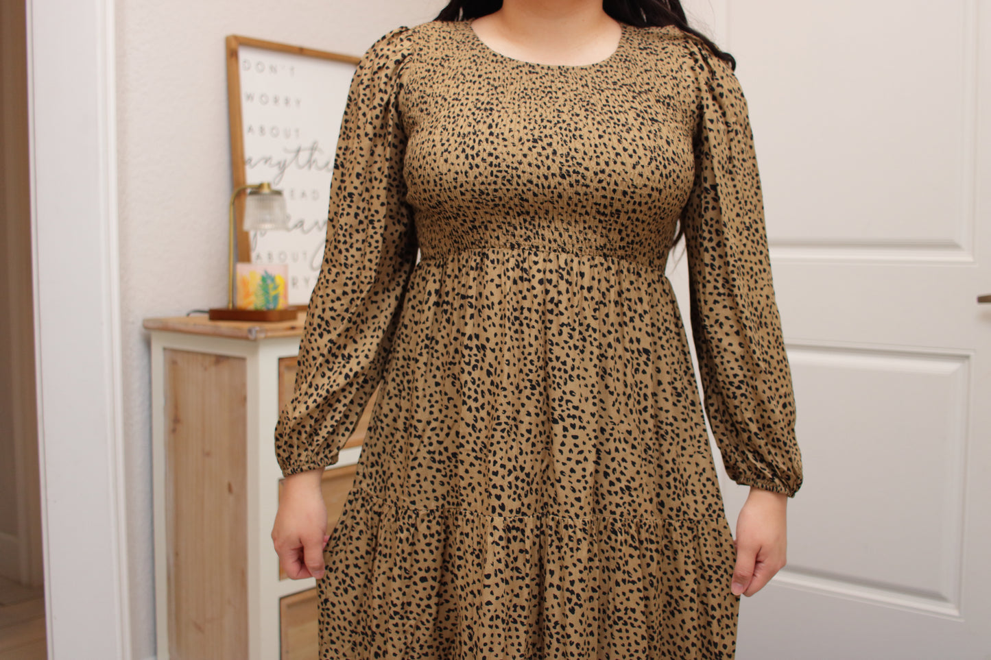 Mila Tiered Midi Dress