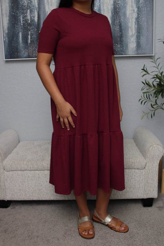 Leah Rib Dress