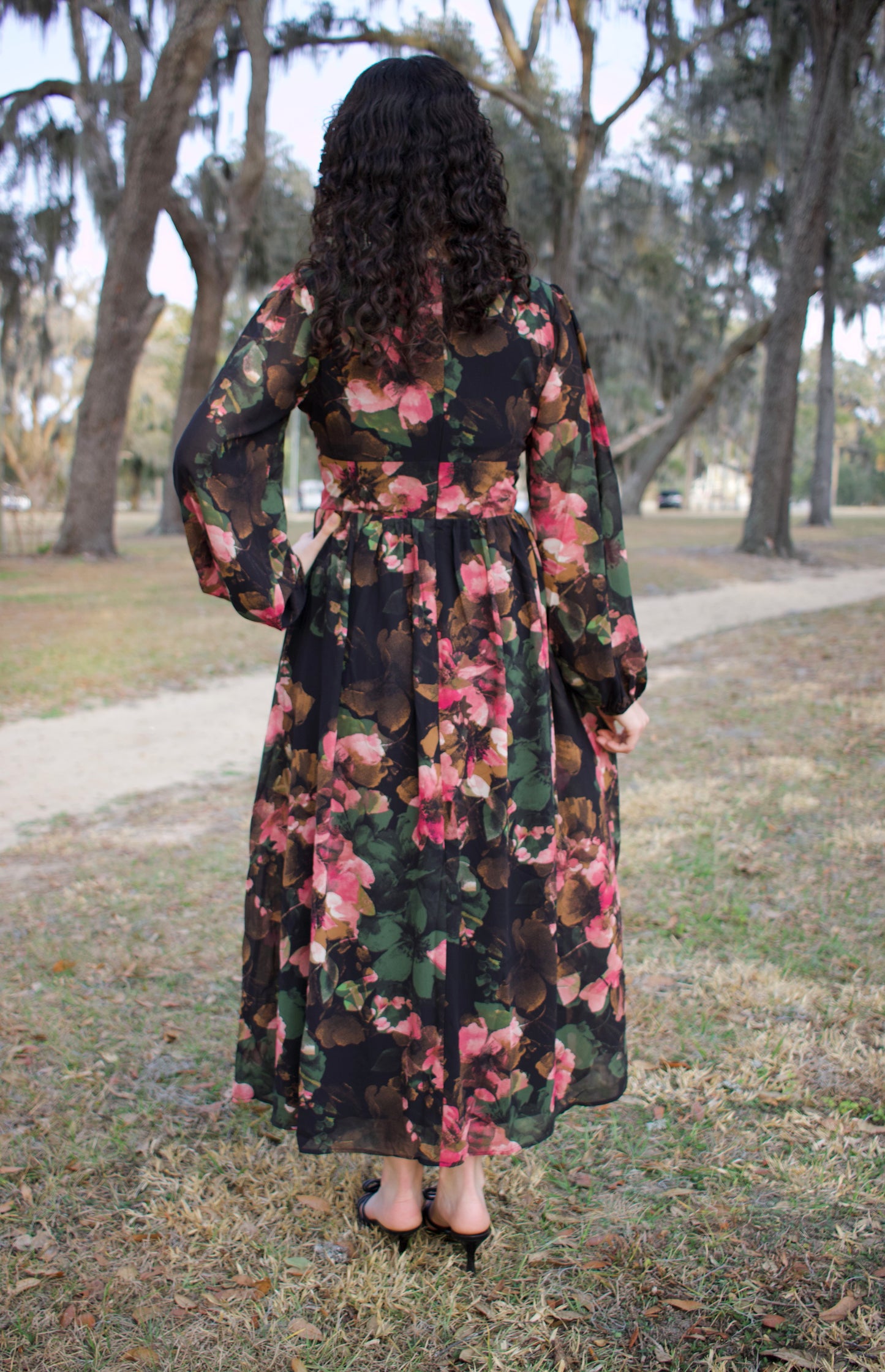 Gentle Garden Maxi Dress