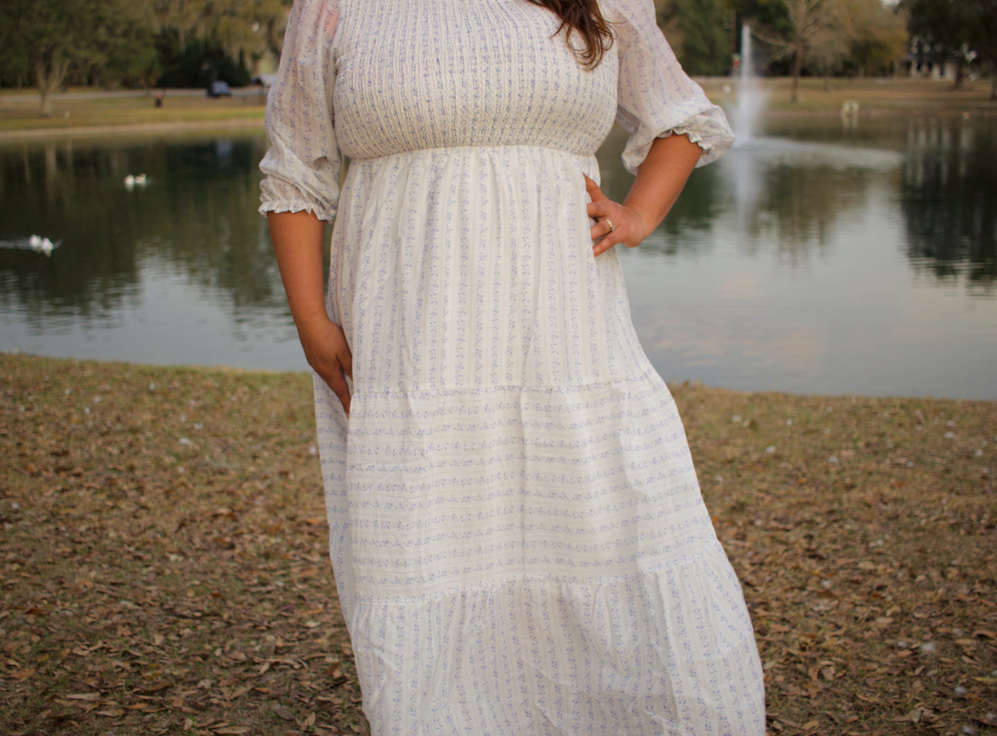 Pure Mercy Midi Dress (PLUS)