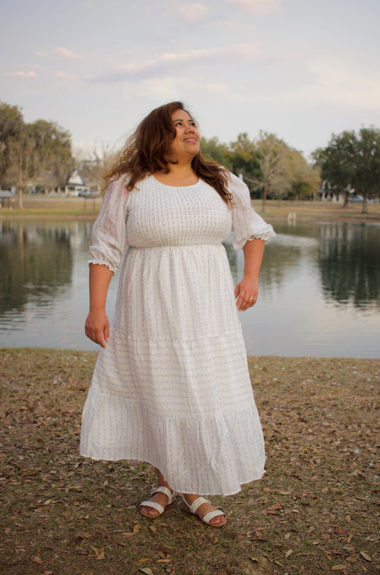 Pure Mercy Midi Dress (PLUS)