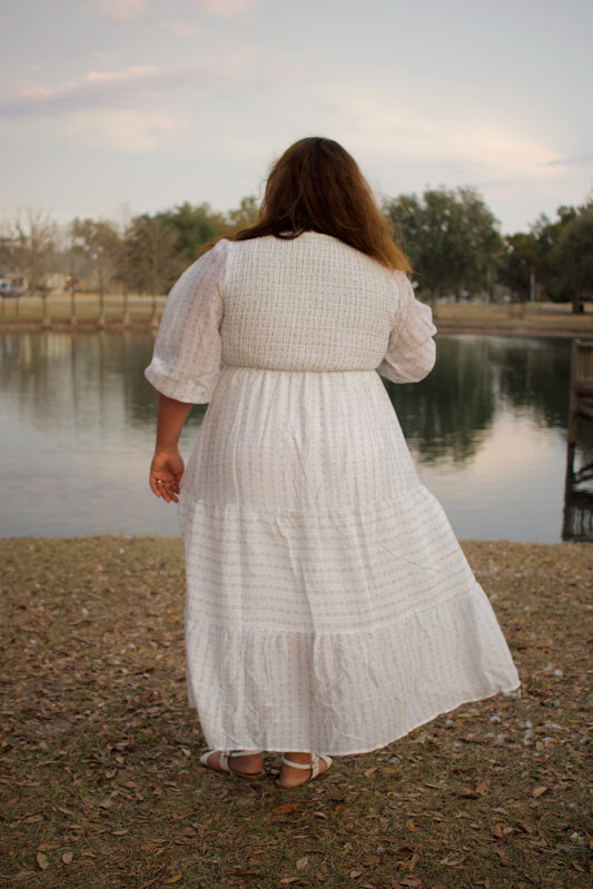 Pure Mercy Midi Dress (PLUS)