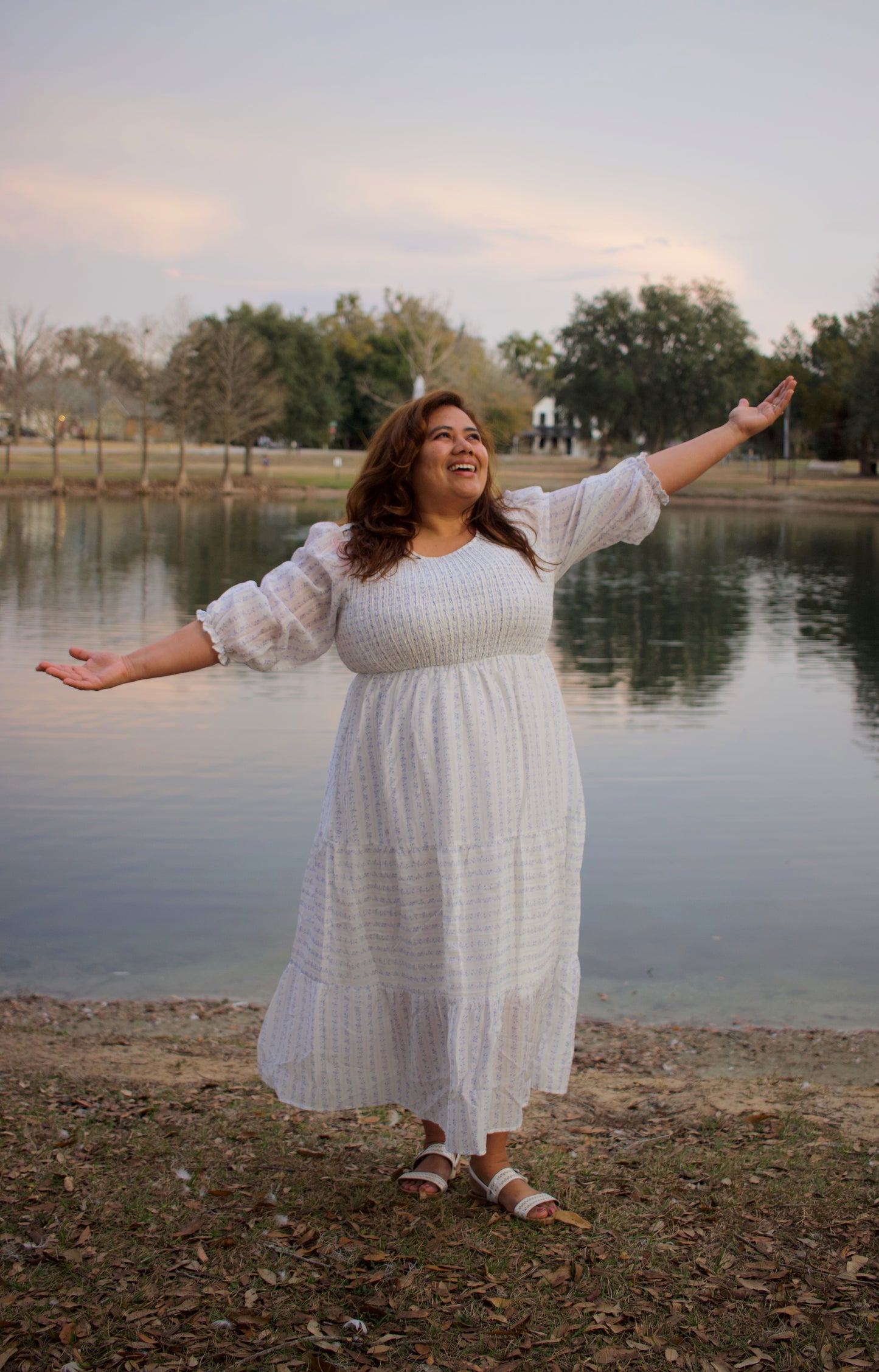 Pure Mercy Midi Dress (PLUS)