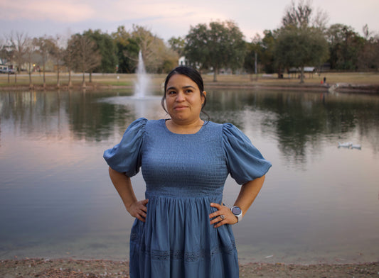 Still Waters Midi Dress