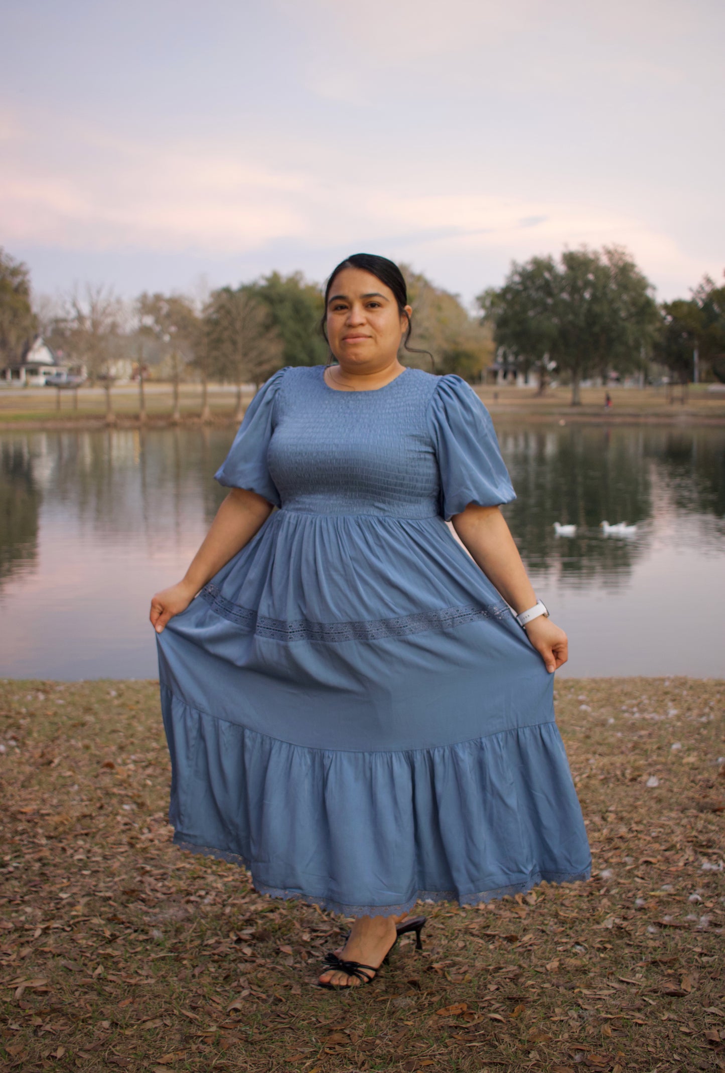 Still Waters Midi Dress