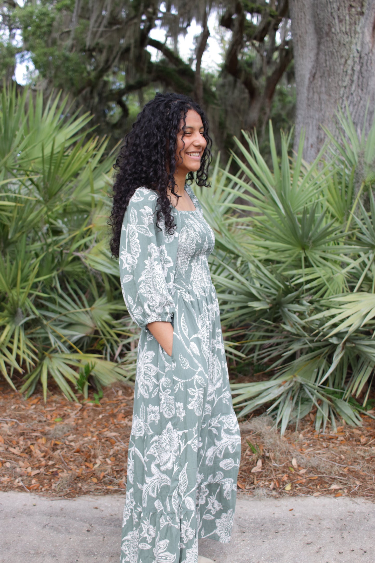 Eden Long Midi Dress