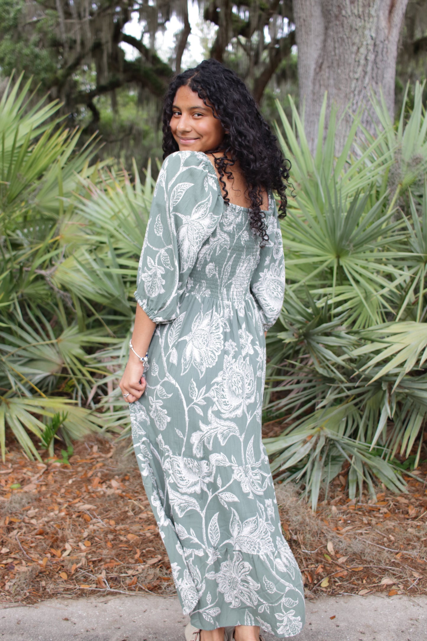 Eden Long Midi Dress