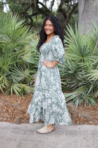 Eden Long Midi Dress