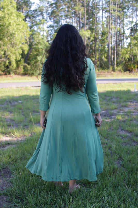 Ever lasting A-Line Flare Midi