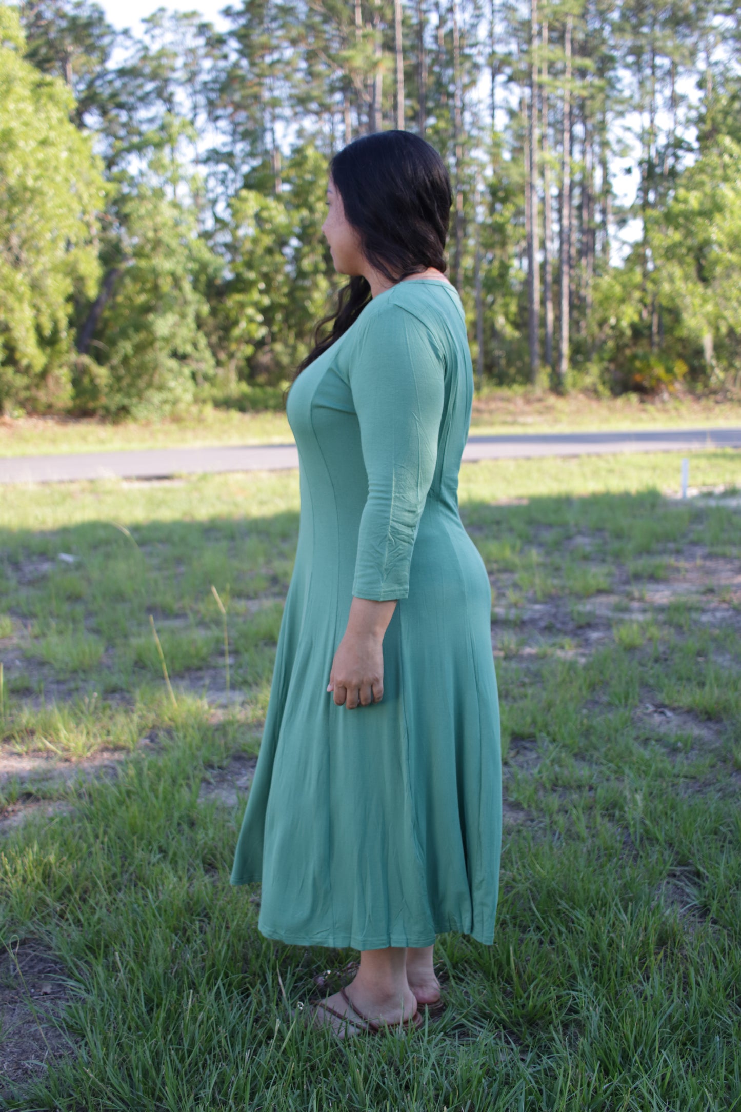 Ever lasting A-Line Flare Midi