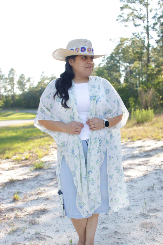 Coastal Ivory Kimono