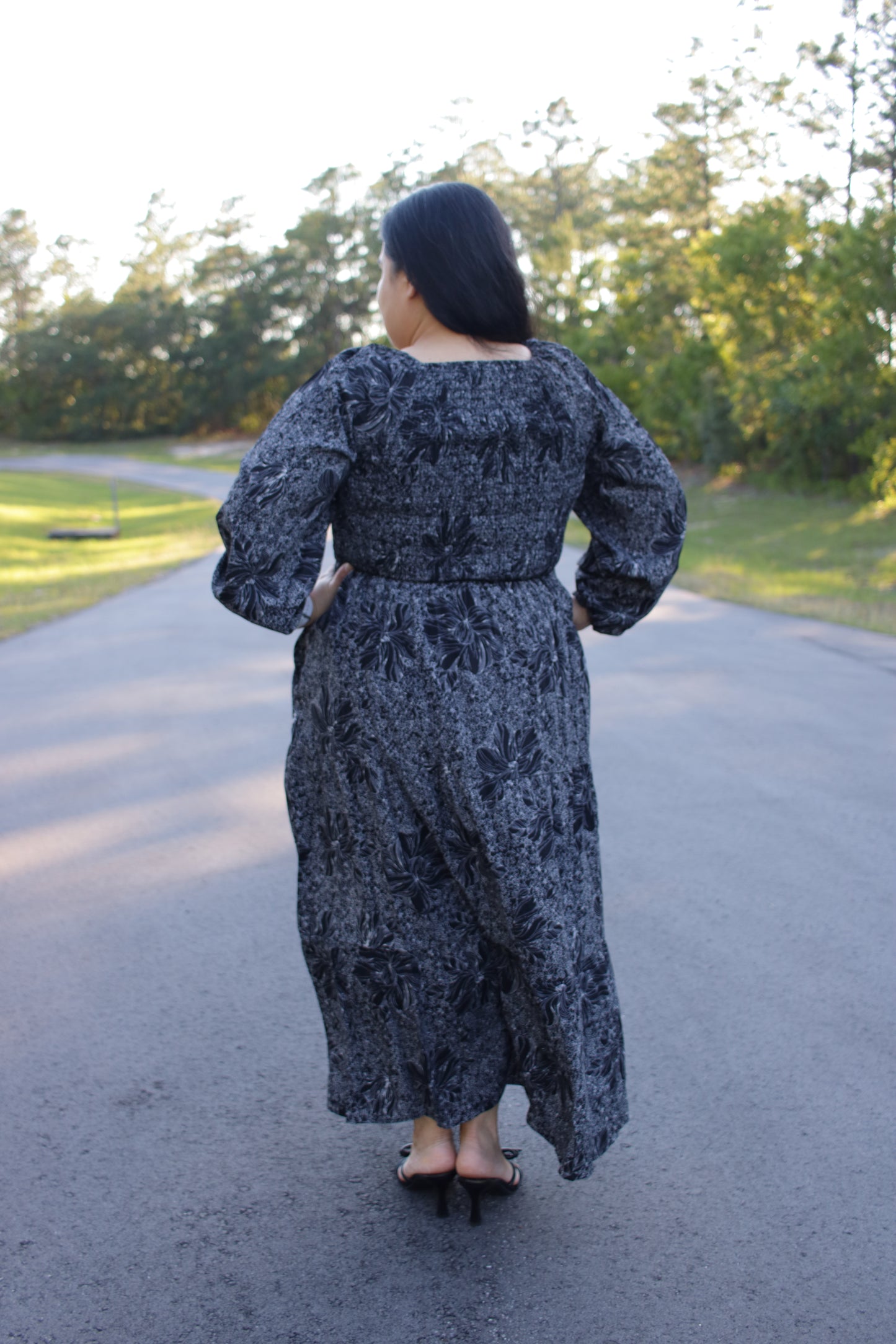Vilma Moon Midi Dress