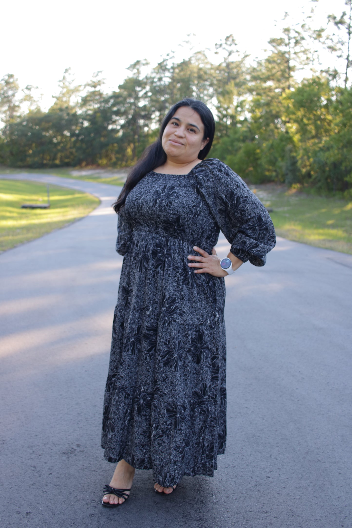 Vilma Moon Midi Dress