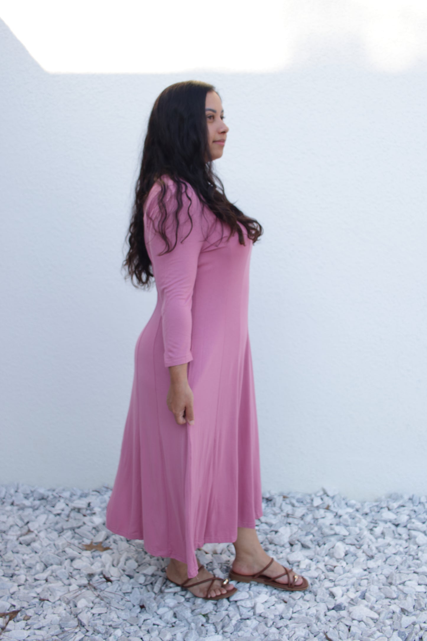Diana Rose A-line Midi Dress