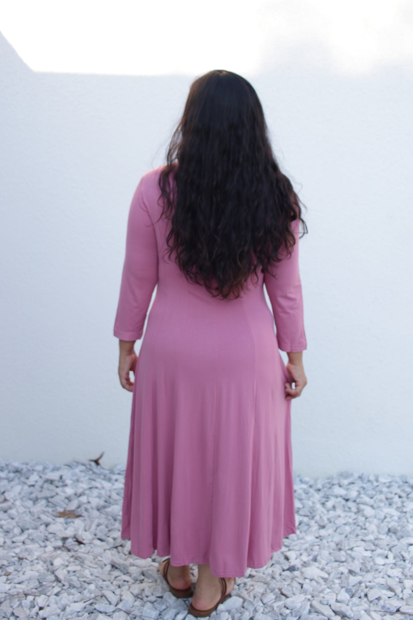 Diana Rose A-line Midi Dress