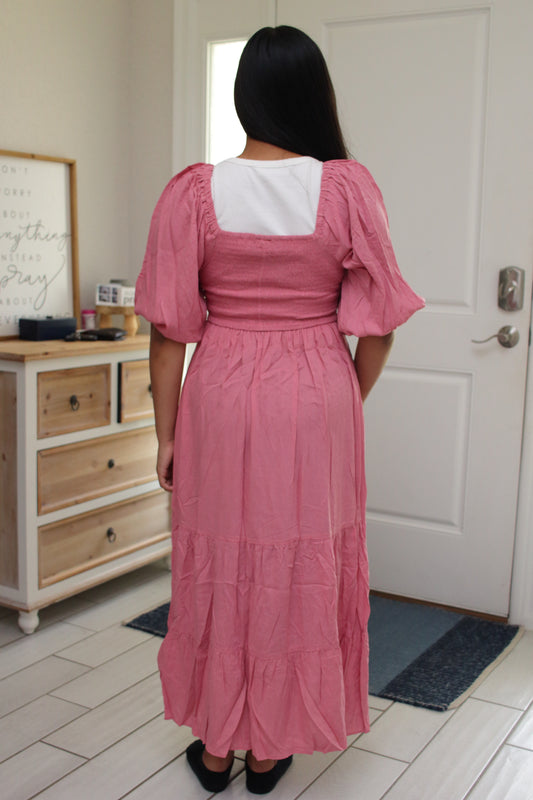 Rose Midi Dress
